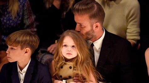 David Beckham Defends Giving Four Year Old Daughter Dummy Bbc Newsbeat