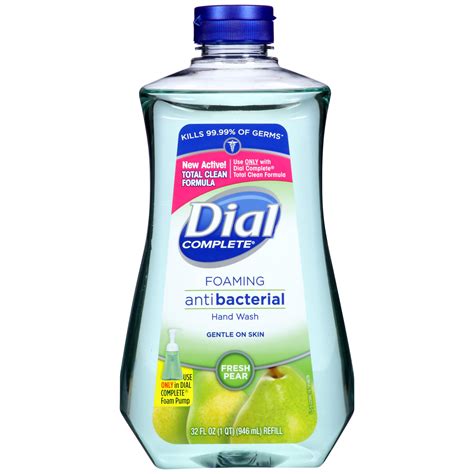 Dial Complete Antibacterial Foaming Hand Wash Refill Fresh Pear 32