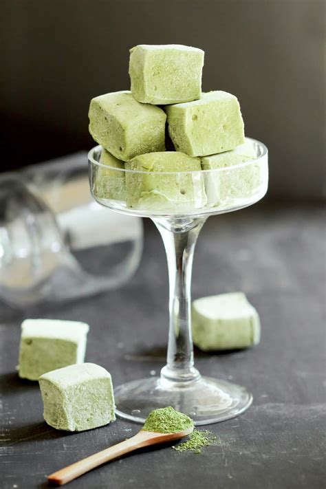 Healthy Matcha Green Tea Marshmallows Recipe Refined
