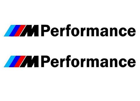 Logo bmw m cromado emblema logotipo m tech para bmw, con adhesivo 3m máxima calidad, para darle un toque deportivo a tu bmw o remplazar tu emblema robado o deteriorado. BMW M Performance Logo - LogoDix