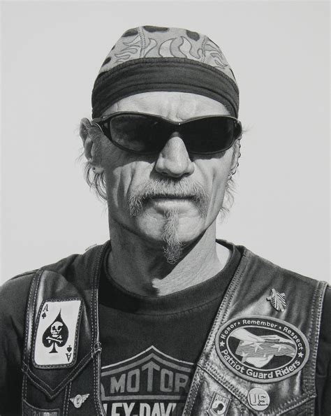 Ace From My Series Of Biker Portraits Called Outlaws And Patriots