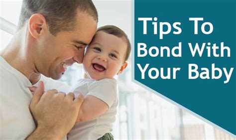 Tips To Bond With Your Baby The Wellness Corner