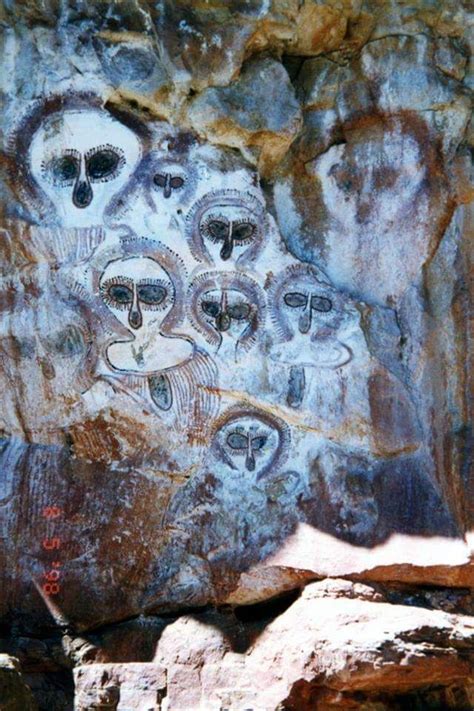 50000 Year Old Paintings Of ‘aliens The Wandjina Or Wondjina Are A