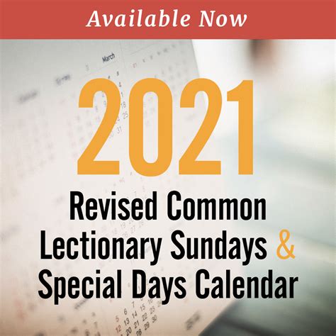 The liturgical calendar charts the scripture readings for each sunday in the church year, with each sunday printed in the proper. Discipleship Ministries | 2021 Revised Common Lectionary ...