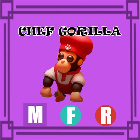 Chef Gorilla Mega Fly Ride Adopt Me