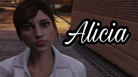 Gta 5 Pretty Female Character Creation Xbox One Alicia Youtube