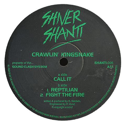 Crawlin Kingsnake Call It Vinyl Discogs