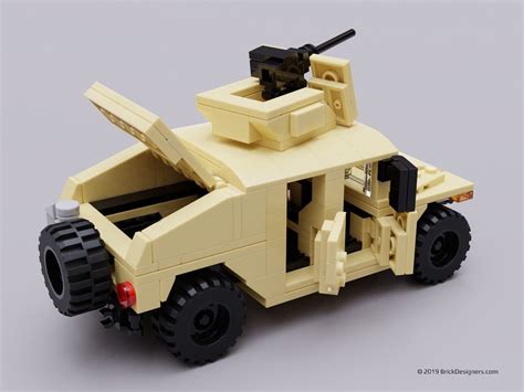 Humvee Armed In 2020 Lego Military Toy Car Wooden Toy Car