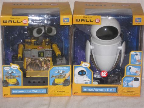 New Wall E Disney Pixar Electronic Talking Walle Eve Interactive