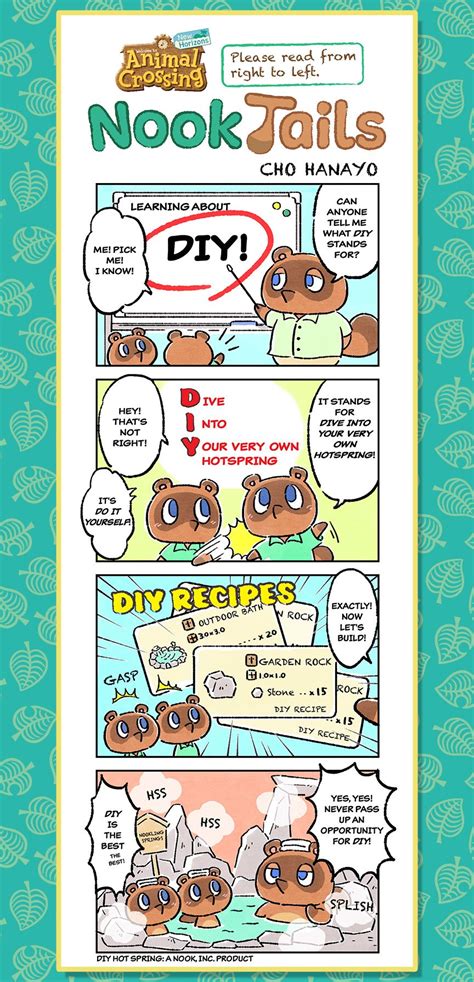 Animal Crossing New Horizons Digital Comic Strip Play Nintendo