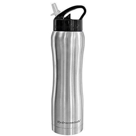 Stainless Steel Insulated Water Bottle With Straw By Hydracentials