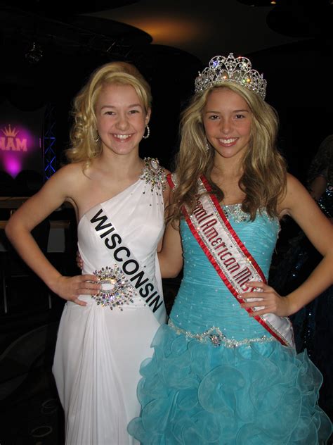 Miss Wisconin Pre Teen Brittany Georgia And National American Miss