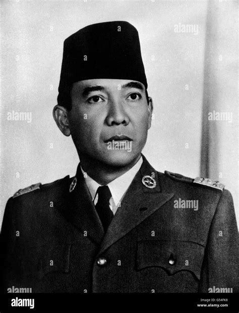 Soekarno President Black And White Stock Photos And Images Alamy