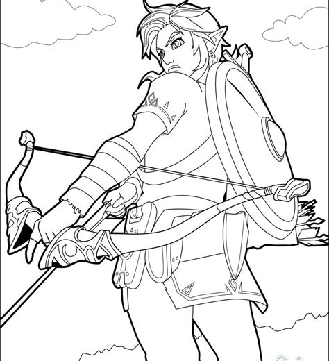 Printable Zelda Coloring Pages - Free Printable Coloring Pages for Kids