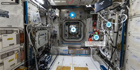 Iss Stazione Spaziale Internazionale AstroSamantha International Space Station Inside Sci Fi