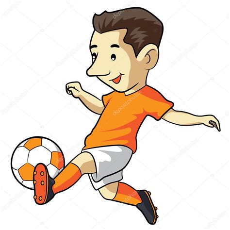 Soccer Kid Cartoon — Stock Vector © Rubynurbaidi 41975997