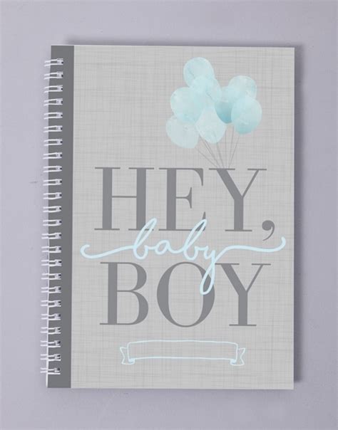 Personalised Babys First Year Journal Hamperlicious