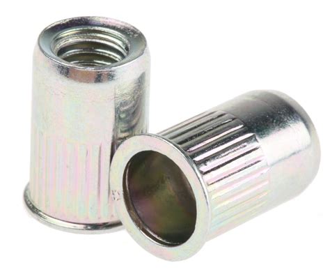 34367060230 Böllhoff Plain M6 Steel Threaded Insert 10mm Diameter