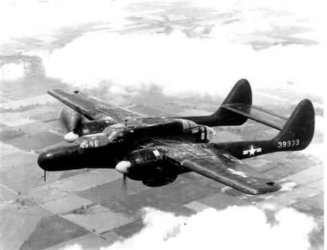 Northrop P 61 Black Widow Aircraft Profile Tinker Air Force Base
