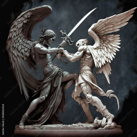 Angels And Demons Statue