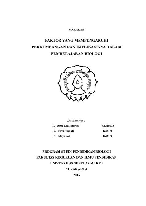 Faktor intern ialah faktor dari dalam kegiatan usaha yang mempengaruhi pembentukan harga produk, pada faktor intern penjual bisa menetukan harga dengan berbagai akibat. FAKTOR YANG MEMPENGARUHI PERKEMBANGAN | Fitri Susanti ...