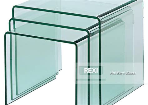 China Hot Bent Glass Suppliers Manufacturers Factory Price Qingdao Rexi