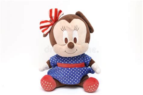A Stuffed Toy Of The Walt Disney Cartoon Animation Character Minnie