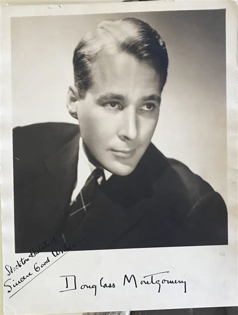 Douglass Montgomery Movies And Autographed Portraits Through The Decades