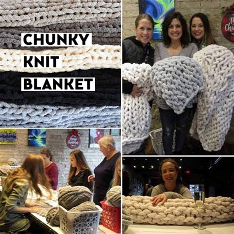 Chunky Knit Blanket Class Downtown Livermore Ca