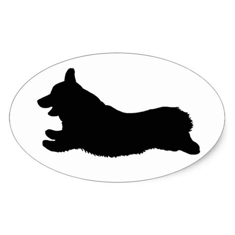 Corgi Dog Silhouette At Getdrawings Free Download