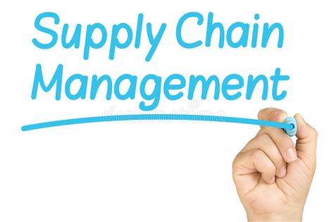 Scm Supply Chain Management Stock Photo Image Of Logistic