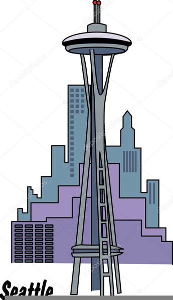 Seattle Space Needle Clipart Free Images At Vector Clip