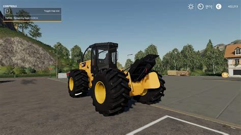 Fs19 Caterpillar 535d Winch Skidder V1 1 Farming Simulator 19 17
