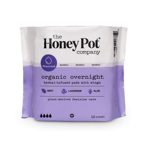 The Honey Pot Menstrual Pads