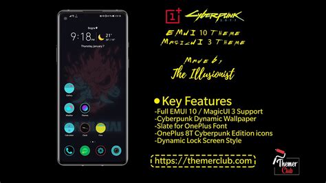 Cyberpunk Emui 10 Magicui 3 Theme Themer Club Youtube