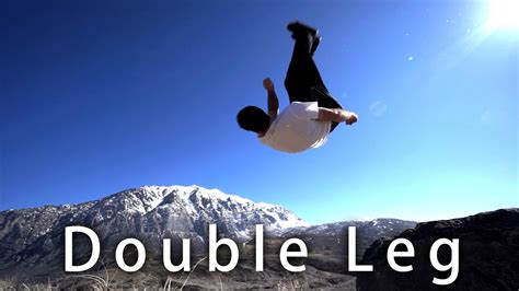 How To Double Leg Tricking Tutorial Youtube