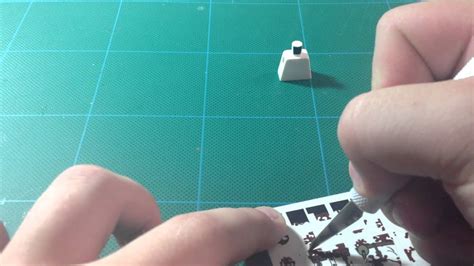 How To Decal A Lego Minifigure Part 1 Torso Youtube