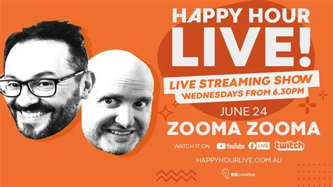 Happy Hour Live With Zooma Zooma Youtube