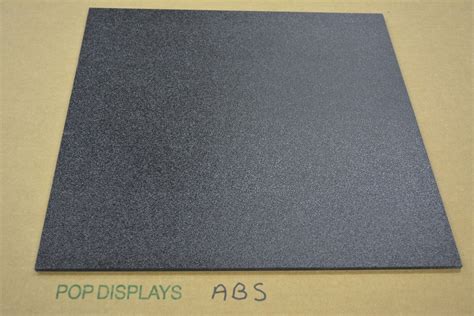 Abs Plastic Sheet 14 Black 24 X 24 Ebay