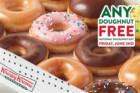 Krispy Kreme Reveals Special Offers For National Doughnut Day Bake Magazine