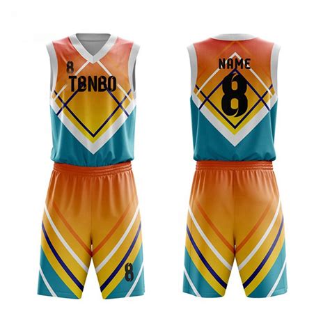 Custom Wholesale Cool Basketball Team Jersey Sublimation Printing Youth