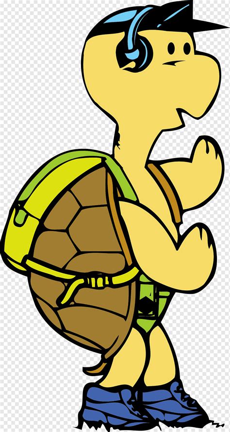 Gambar kura kura hitam putih untuk. Turtle Mcdull Cartoon Illustration Untuk Mendengarkan ...