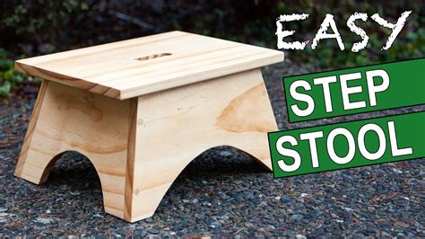 Easy To Build Step Stool Youtube
