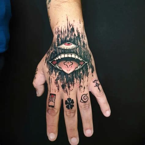 Jujutsu Kaisen Tattoo On Hand In 2022 Hand Tattoos Hand Tattoos For
