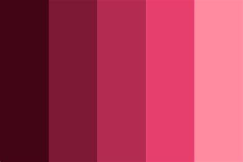 Maroon Party Color Palette