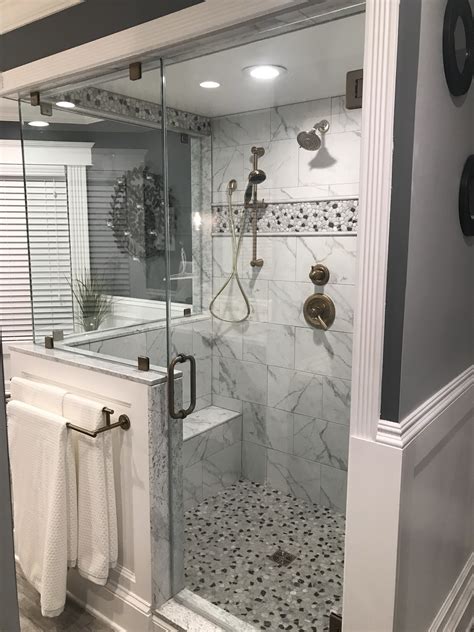 Multiple Shower Heads Bathrooms Remodel Master Bathroom Design