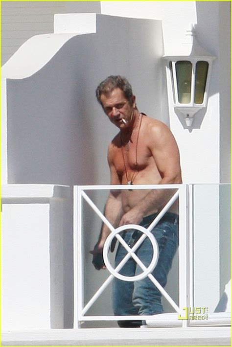 Mel Gibson Shirtless In Cannes Photo Mel Gibson Shirtless