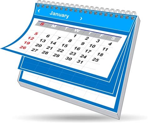 Vector Flat Calendar Illustration Stock Vector 268953179 Shutterstock