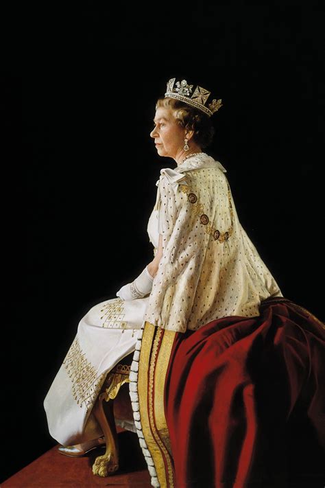 Her Majesty Queen Elizabeth Ii Royals Portfolio Richard Stone Royal Portrait Painter