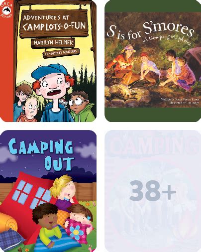 Camping In The Great Outdoors Childrens Book Collection Discover